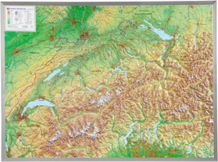 Image du produit 3D Reliefkarte Schweiz