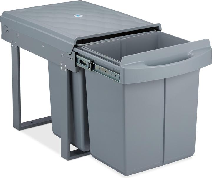 Actual product image Relaxdays Built-In Kitchen Bin, Compact (20 l)