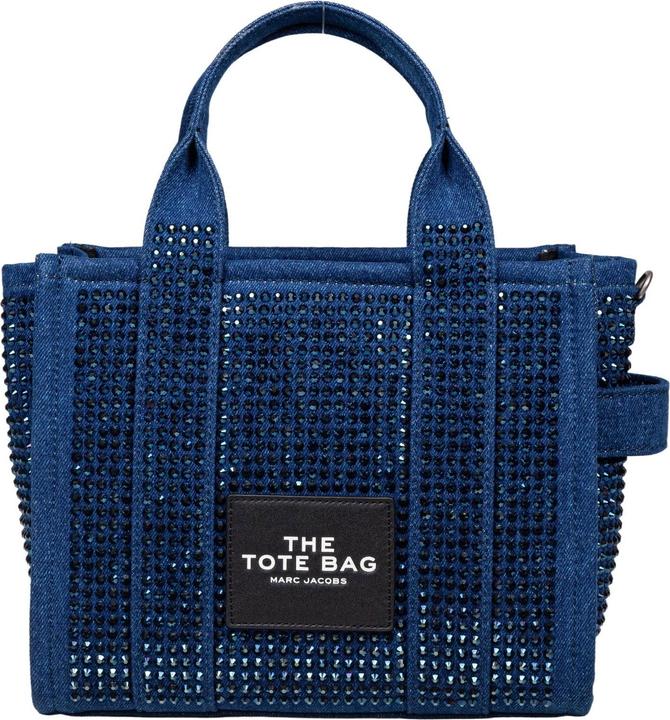 Produktbild Marc Jacobs borsa the small tote in denim with critical application