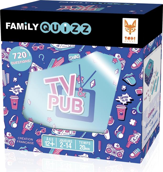 Immagine prodotto Topi games Famiglia Quiz TV & Pub (Fr) (Francese)