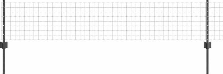 Produktbild vidaXL Grauer Gartenzaun