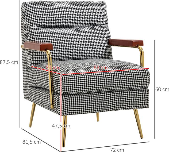 Image du produit Homcom Polstersessel