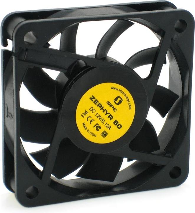 Actual product image Silentium PC Zephyr 60 computer case fan (60 mm)
