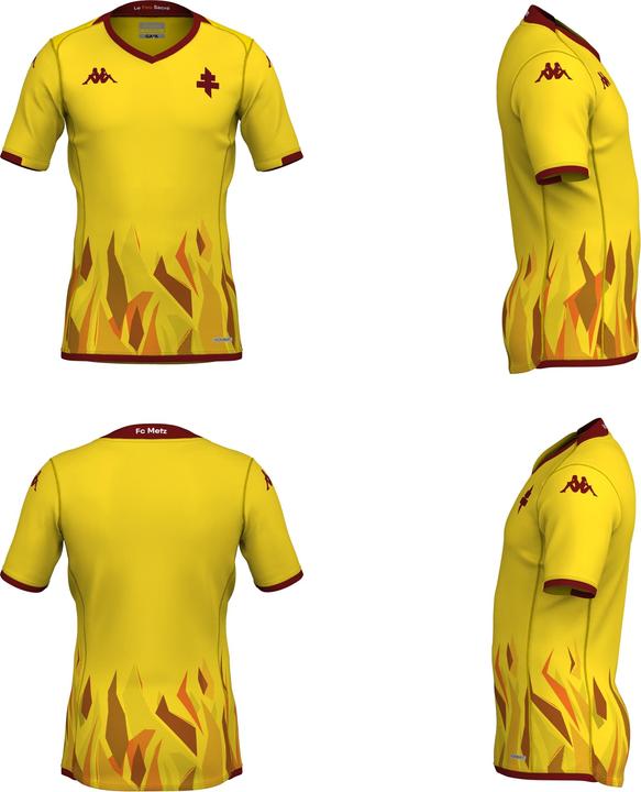 Produktbild Kappa Auswärtstrikot Metz Kombat Pro 2023/24 (XL)