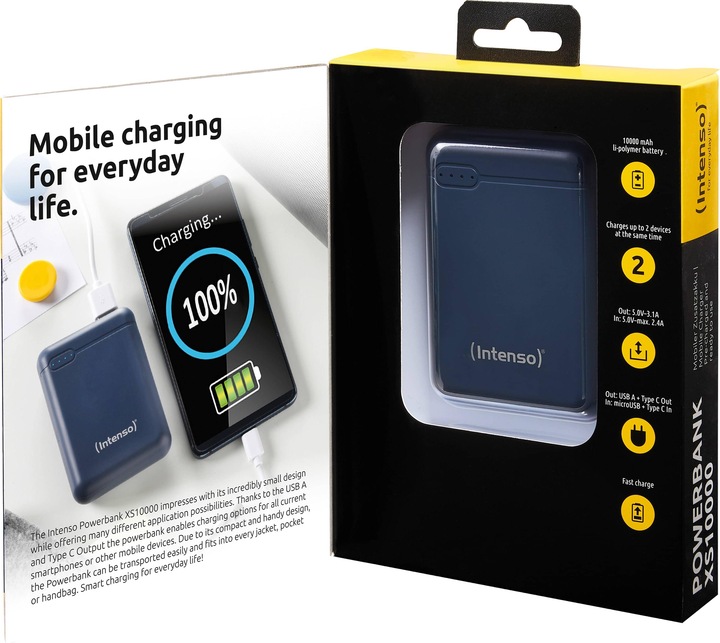 Produktbild Intenso XS10000 (10000 mAh, 37 Wh)