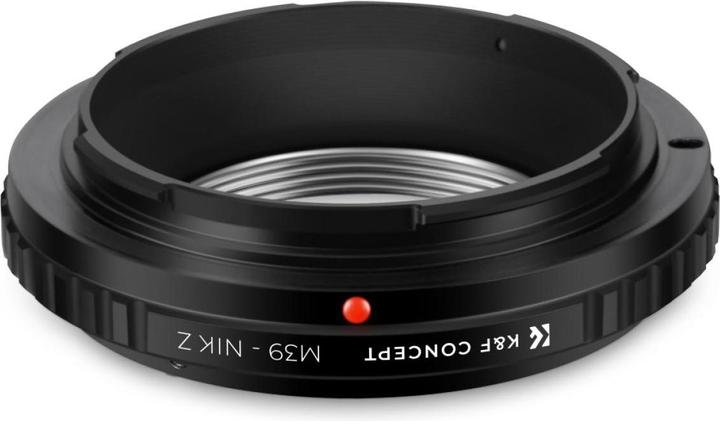 Actual product image K&F Concept High Precision Lens Adapter Mount, M39-NIK Z