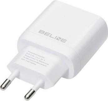 Image du produit Beline Ład. siec. 1x USB-C 25W + câble USB-C biała /white PD 3.0 BLNCW25C (25 W, 1 portion)