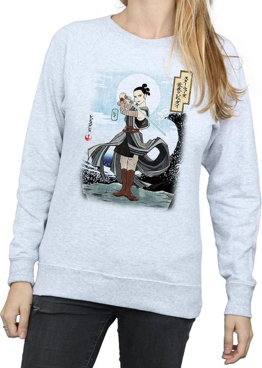 Immagine prodotto Star Wars The Last Jedi Japanese Rey Felpa Donna (M)