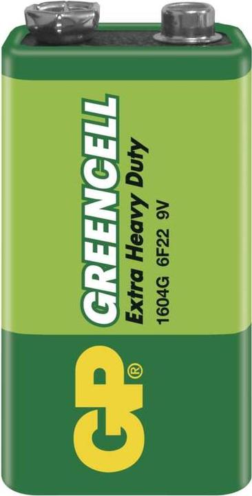 Produktbild GP Batteries GP Supercell 1604S 6F22 9V Batterie (1 Stk., 9V Block)