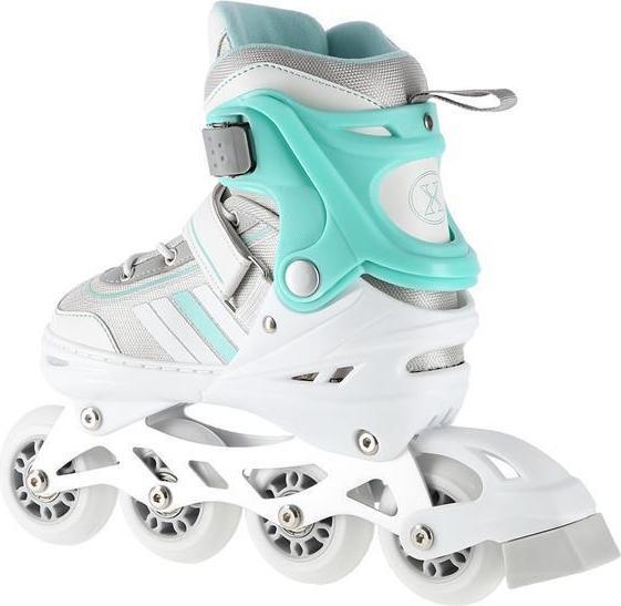 Produktbild Nils Rolki Extreme NH18191 z wymienną płozą regulowane białe r. 34-38 (34, 35, 36, 37, 38)