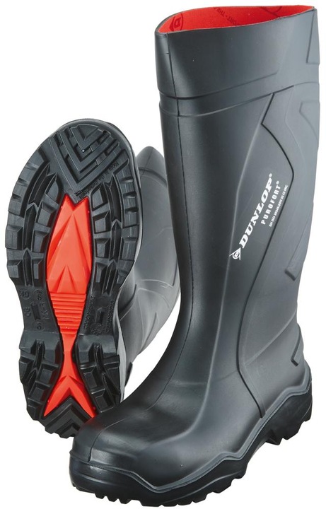 Actual product image Dunlop PurofortPlusC762041Blk welly44 (S5, 44)