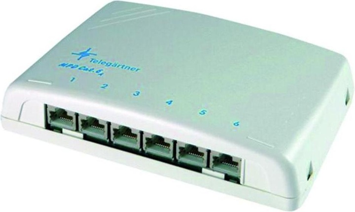 Image du produit Telegärtner Mini répartiteur MPD6-HS K Cat.6A