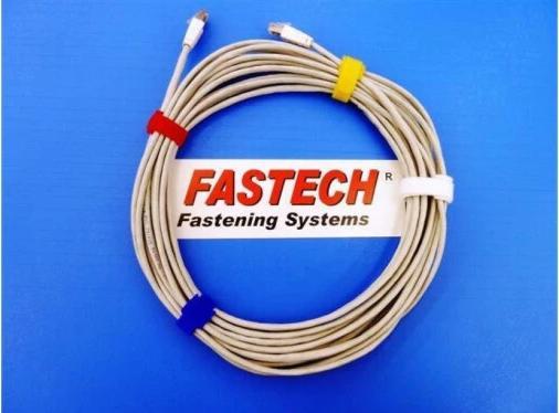 Immagine prodotto Fastech ETK-3-2 Cinghia per cabel, nero (Fascette in velcro, 200 mm, 100 pz.)