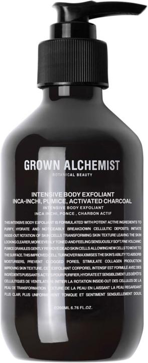 Actual product image Grown Alchemist GROWN Beauty - Intensive Body Exfoliant: Inca-Inchi, Pumice, Activated Charcoal (170 ml)