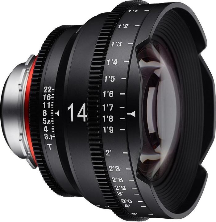 Produktbild Samyang XEEN 14mm T3.1 FF Cine Nikon (Nikon F, Vollformat, APS-C / DX)