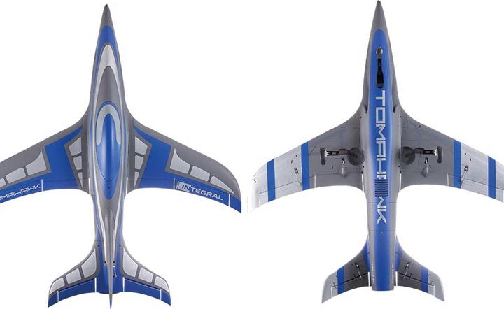 Produktbild FMS Integral EDF 80 PNP blau - 122 cm (Jet)