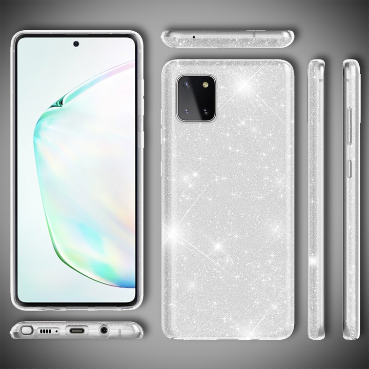 Produktbild Nalia Glitzer Hülle (Samsung Galaxy Note 10 Lite)