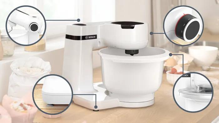 Image du produit Bosch Hausgeräte Küchenmaschine Serie 2 MUMS2AW21 700 W 3,8 L (700 W, 3.80 l)