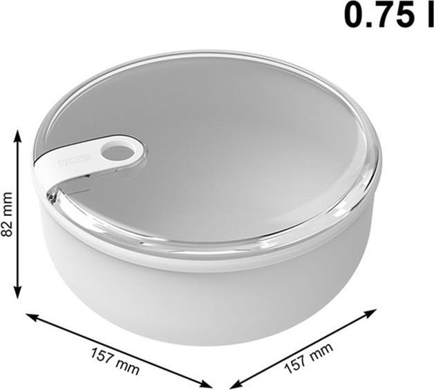 Image du produit Rotho Boîte de conservation ronde 0,75 l ELA (0.75 l)