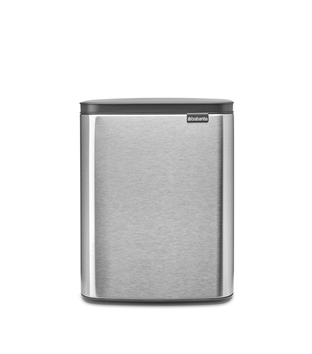 Immagine prodotto Brabantia Bo Prullenbak - 12 l - Acciaio opaco a prova di impronte digitali (12 l)