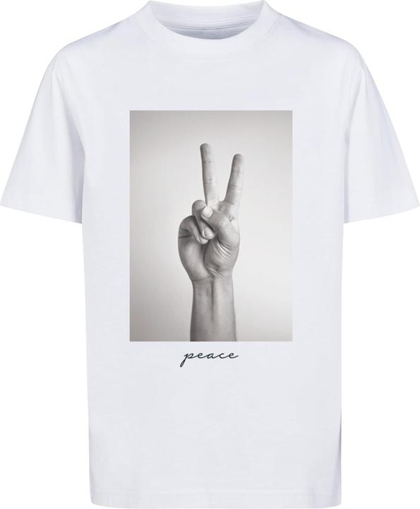 Immagine prodotto Mister Tee Maglietta con il segno della pace per bambini - 52025 (158, 164)