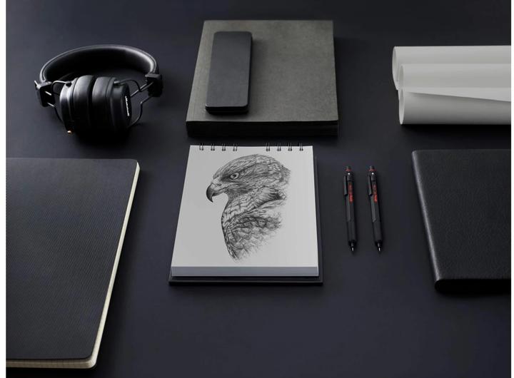 Image du produit Rotring Biros 600 Juodas, M-Juodas boîte cadeau (1x)