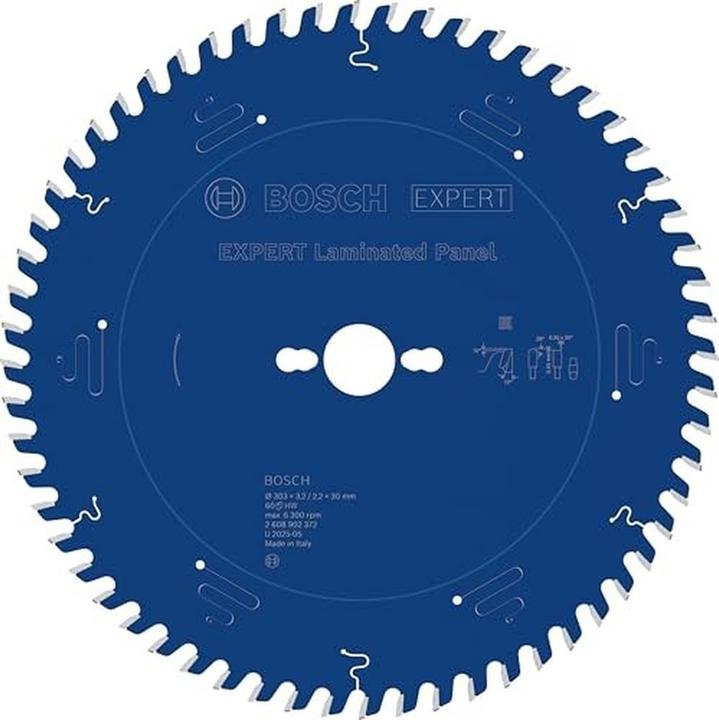 Produktbild Bosch Professional Zubehör EXPERT Laminated Panel Kreissägeblatt, 303x30 mm, T60