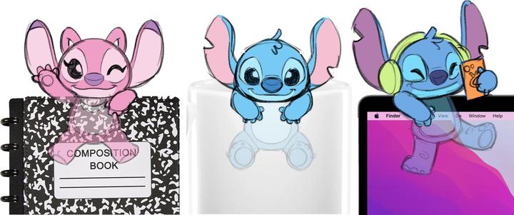 Produktbild Just Play Stitch Attachmeez (10 cm)