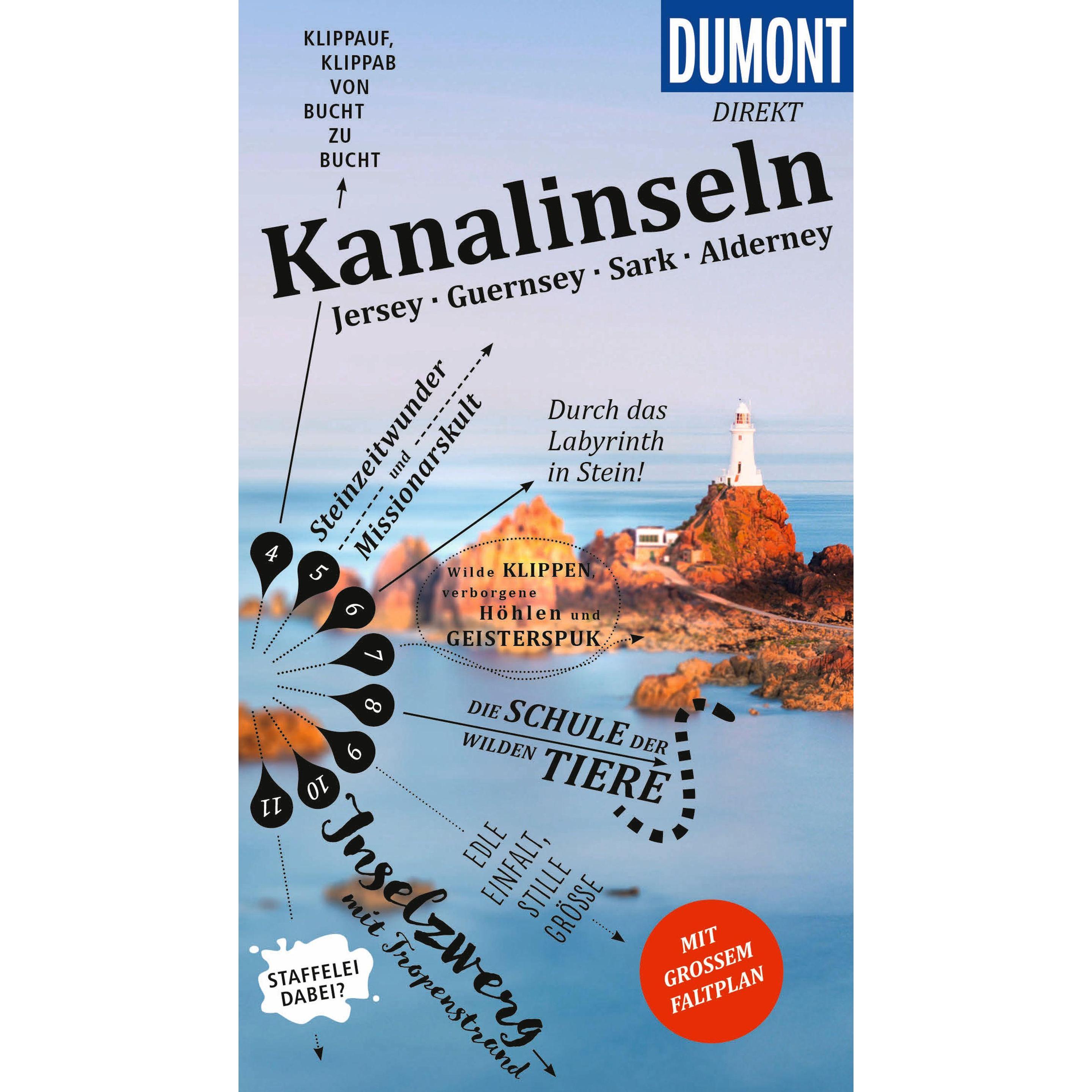 direkt Reiseführer Kanalinseln, Ratgeber von Petra Juling