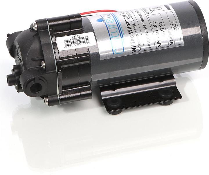 Actual product image Naturewater Booster Pump with 600 GPD (2300 l/day) 108W for Reverse Osmosis Systems (Booster pump)