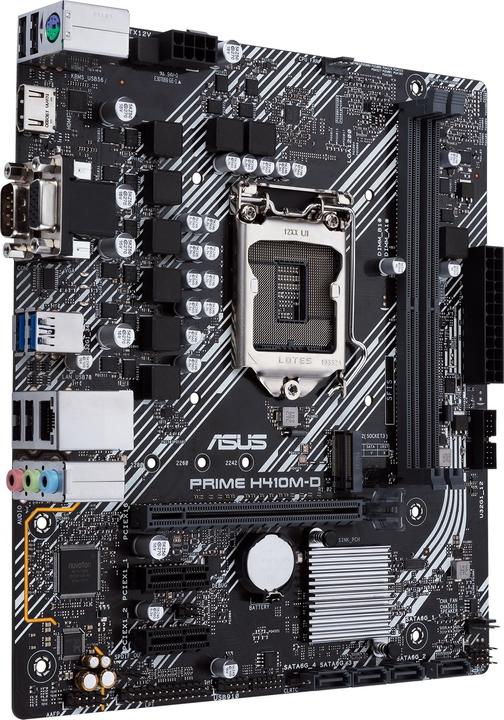 Produktbild ASUS PRIME H410M-D (LGA 1200, Intel H410, mATX)