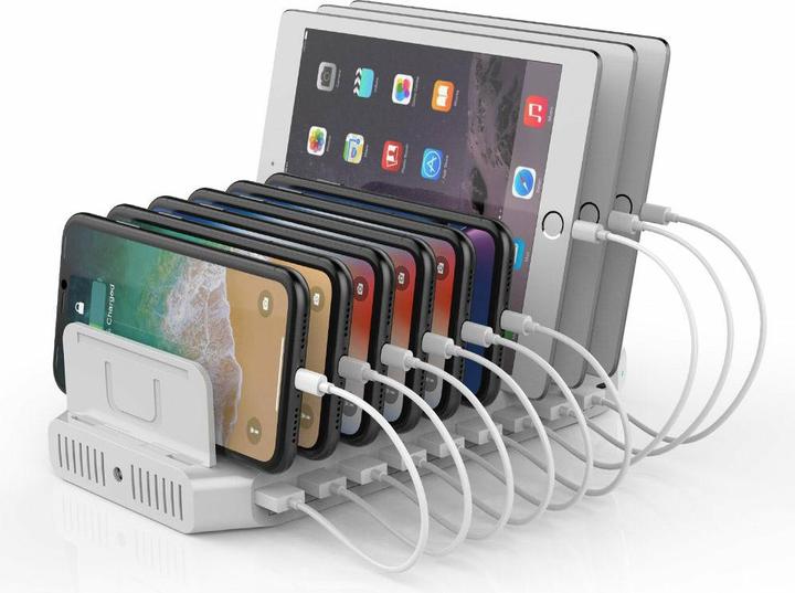 Immagine prodotto Unitek Y-2190 Stazione di ricarica 8x (USB-C, 10 porte)