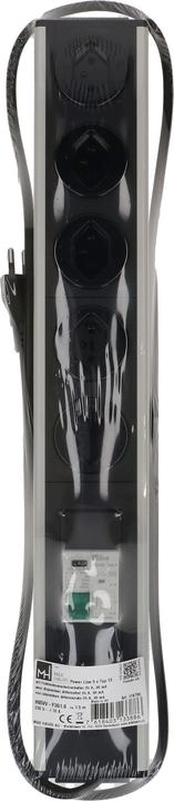 Produktbild Max Hauri POWER LINE mit FI (5x, Typ 13, 1.50 m)