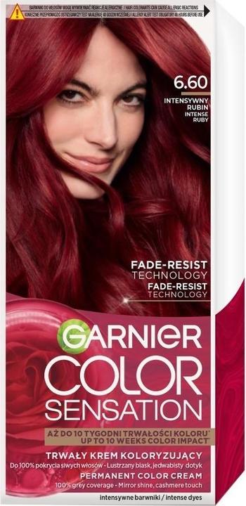 Produktbild Garnier Color Sensation Creme farba do włosów 6.60 Intensywny Rubin (6.60 Intensywny Rubin)