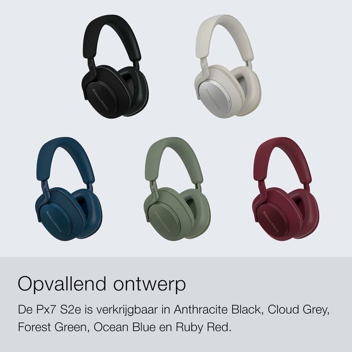 Image du produit Bowers & Wilkins Px7 S2-E (ANC, 30 h, Sans fil, Filaire)