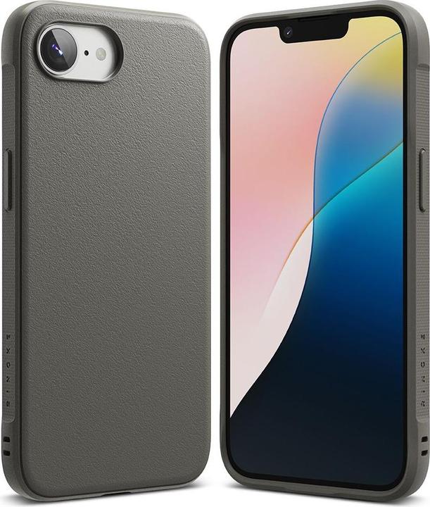 Actual product image Ringke Onyx iPhone 16e Case - Gray (Apple iPhone 16e)