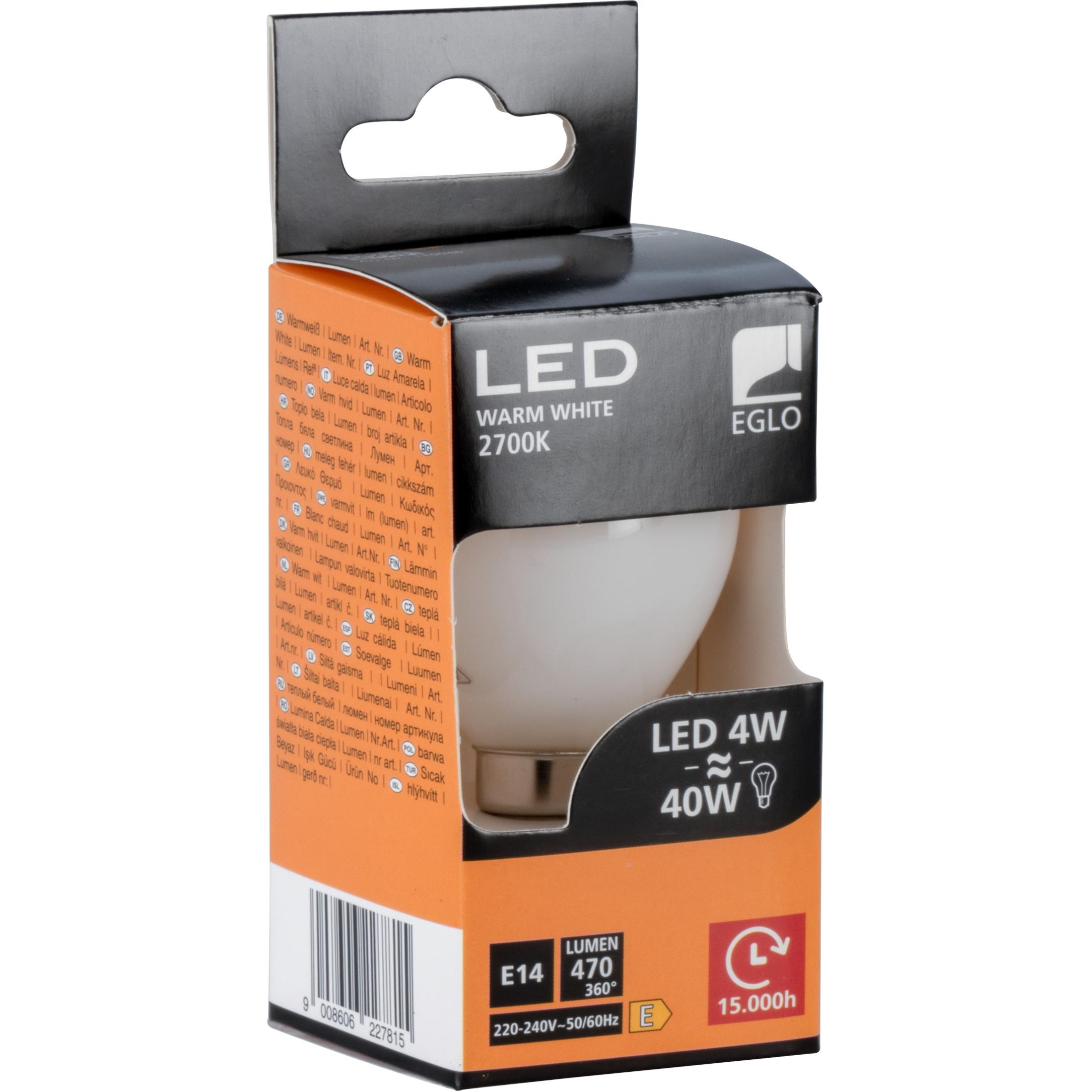 Thumbnail - EGLO, Leuchtmittel, Leuchtmittel (E14, 4 W, 470 lm, 1 x, E)