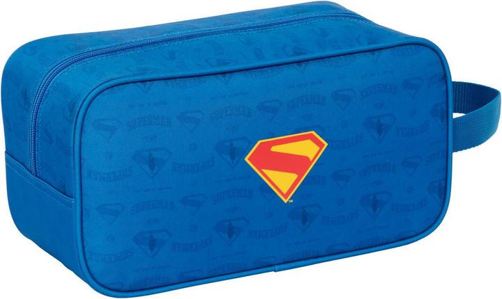 Produktbild Superman Schuhtasche Für Die Reise Blau 29 X 15 X 14 Cm