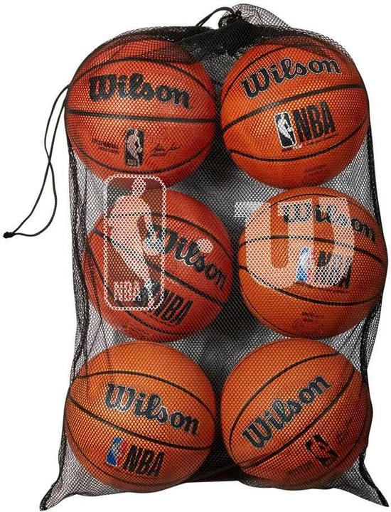 Actual product image Wilson Nba Ball Mesh Carry Bag Bl