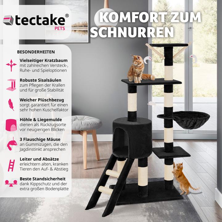 Actual product image tectake Dominik (144 cm, Black)
