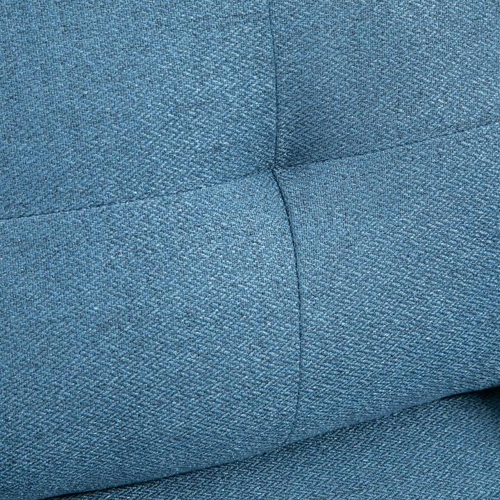 Produktbild Homcom Sofa Polyester, Stahl Blau