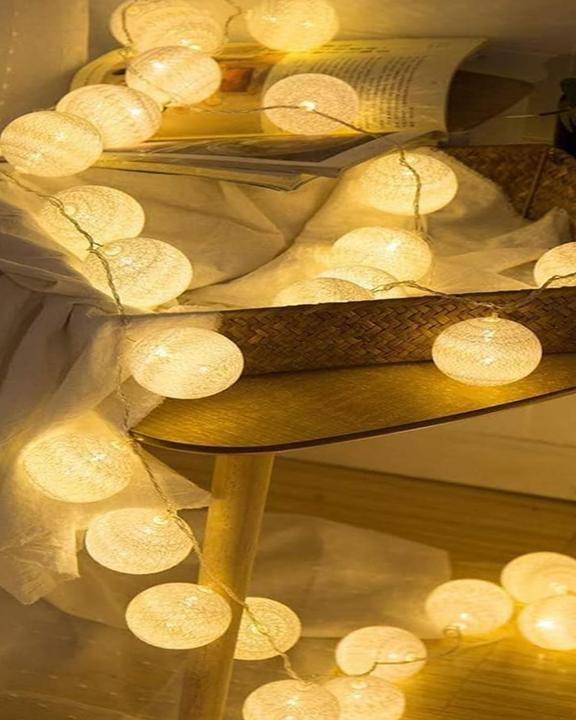 Actual product image Ciskotu Lichterkette mit 20 LED-Lampions, EU-Version (3.80 m)