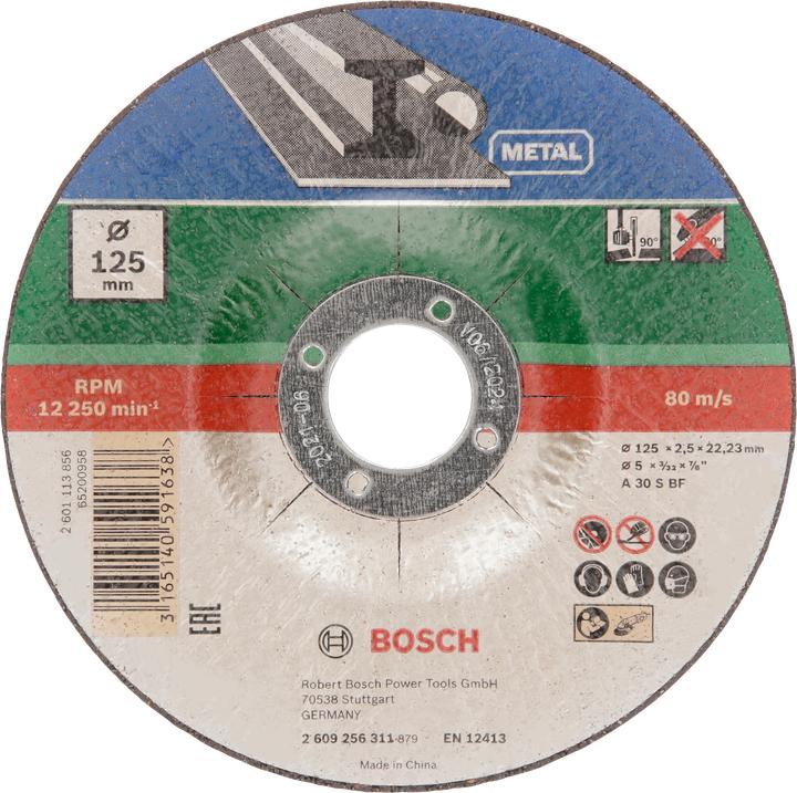 Produktbild Bosch Zubehör 5tlg. Trennscheiben-Set gekröpft für Metall D= 125 mm