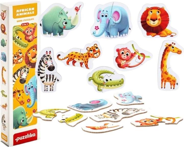 Puzzlika puzzle "African animals (2 pieces)