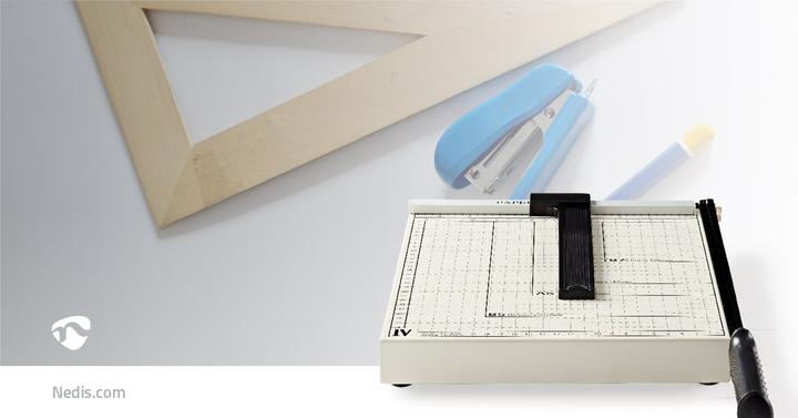 Image du produit Nedis KÖNIG - Coupe-papier - Taille A4 - Avec verrouillage de sécurité - Convient pour A4 et (4 feuilles, A4)
