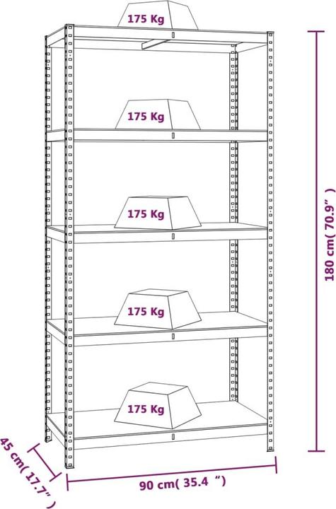 Produktbild vidaXL Albinka