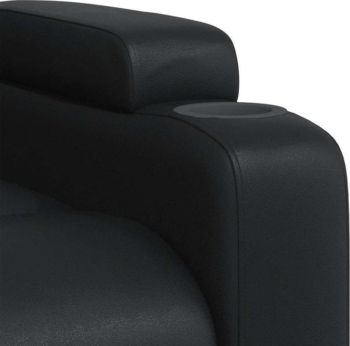 Immagine prodotto VidaXL Sedia da massaggio in similpelle nera,Colore: Nero, Materiale