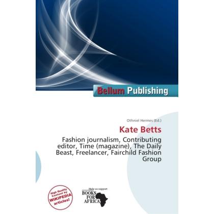 Kate Betts, Fachbücher