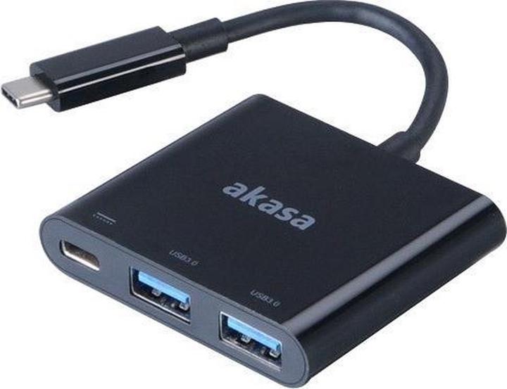 Produktbild Akasa AK-CBCA08-15BK USB-Grafikadapter (USB 3.0, USB Typ-C, 15 cm)