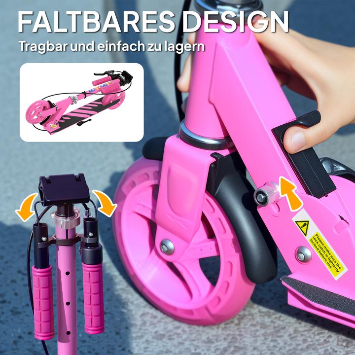 Actual product image Aiyaplay Kinderscooter Kunststoff, Metall Rosa